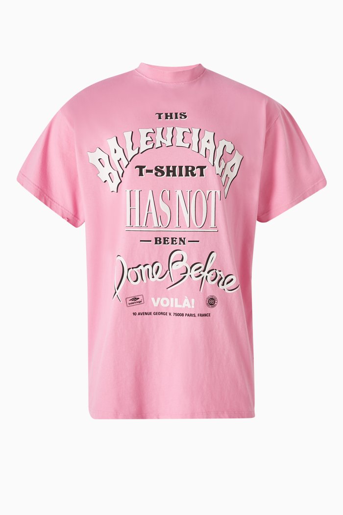 

Unisex Not Been Done T-shirt in Vintage Jersey, Pink