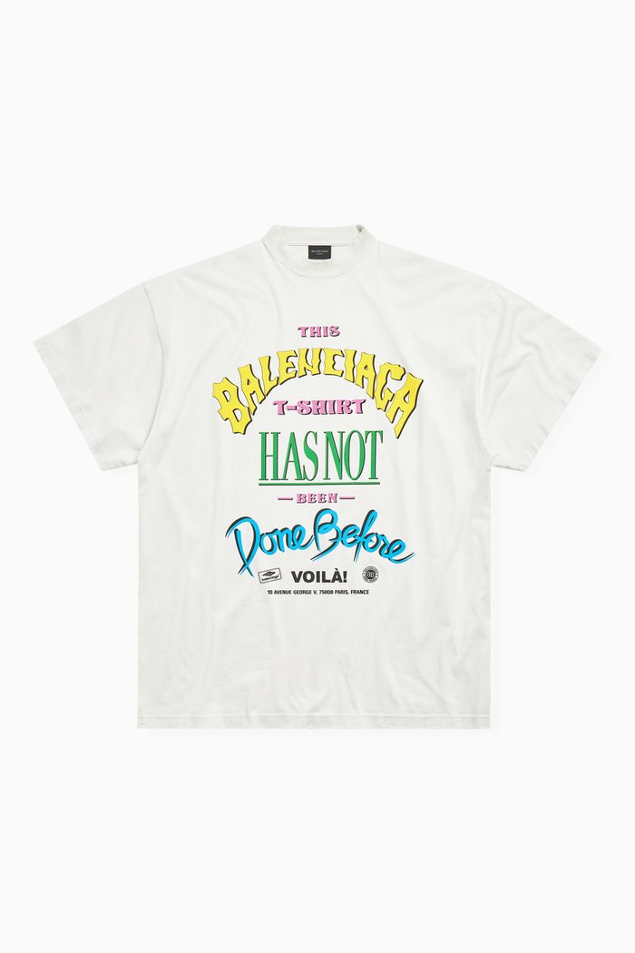

Unisex Not Been Done T-shirt in Vintage Jersey, White
