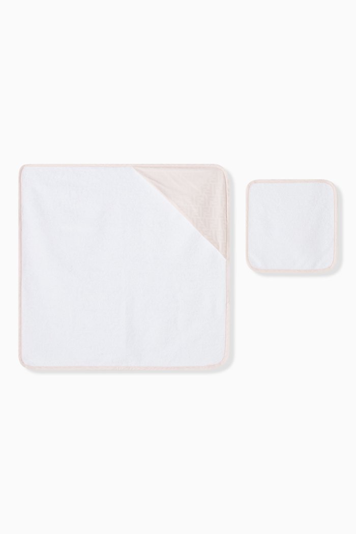 

Baby Towel Gift Set, White