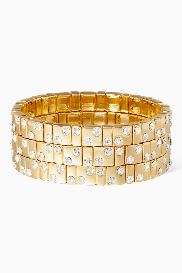 

Twinkle Twinkle Bracelets in Gold Enamel