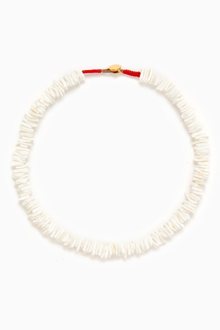 

The Puka Boo Shell Necklace, White