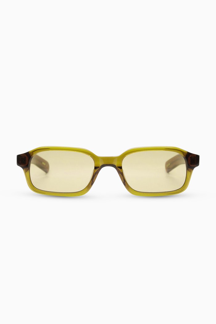 Hanky Sunglasses in Italian Acetate, Green