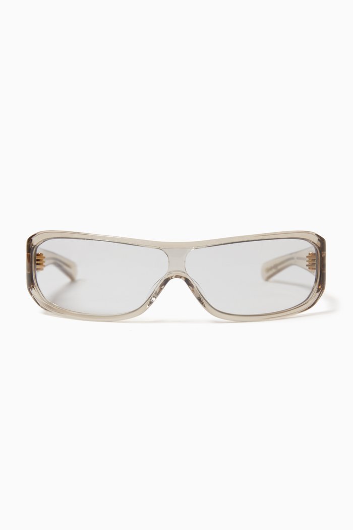 

Zoe Sunglasses in Italian Acetate, Grey