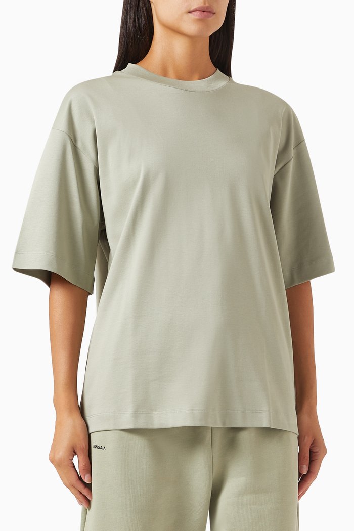 

Unisex DNA Oversized T-shirt in Cotton, Green