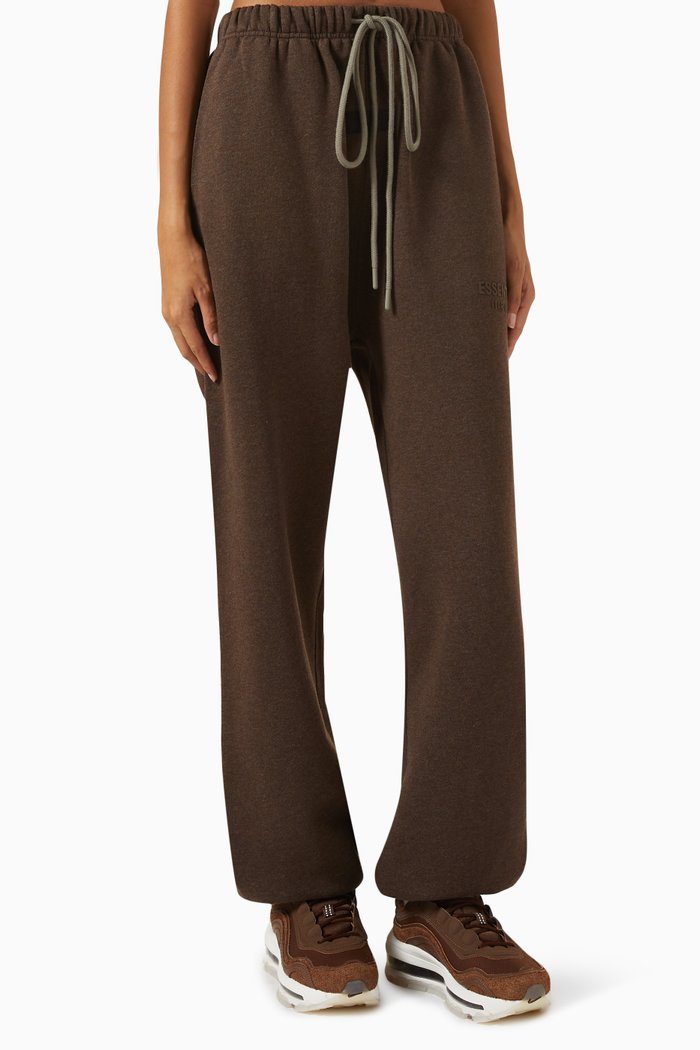 

Drawstring Sweatpants in Cotton-fleece, Grey