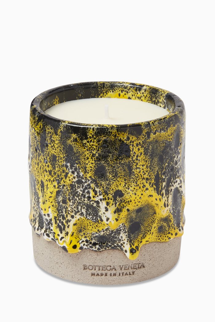 

Lantern Glaze Candle, Yellow