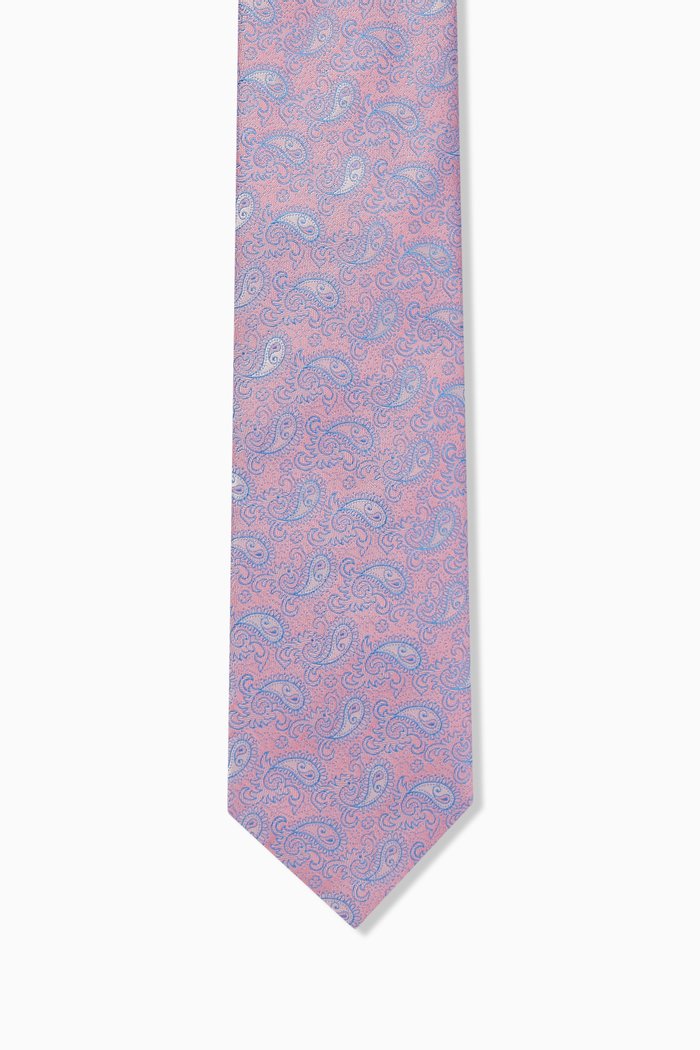 

Paisley Tie in Silk, Pink