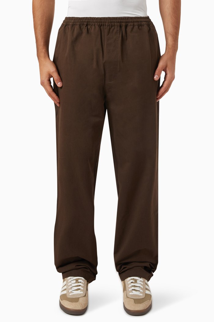 

Skate Pants in Cotton, Brown