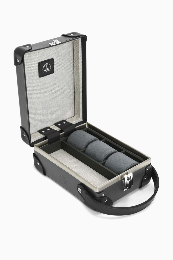

Centenary 3-Slot Watch Case, Grey