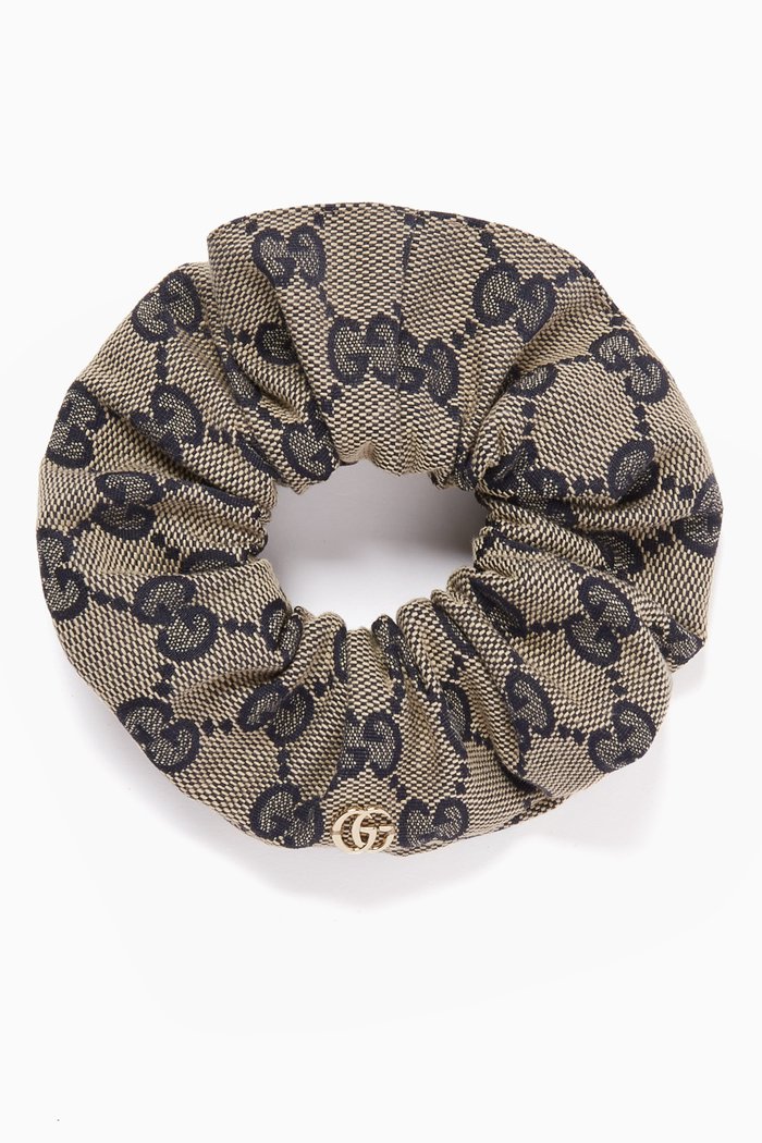 

Scrunchie in GG Canvas, Neutral