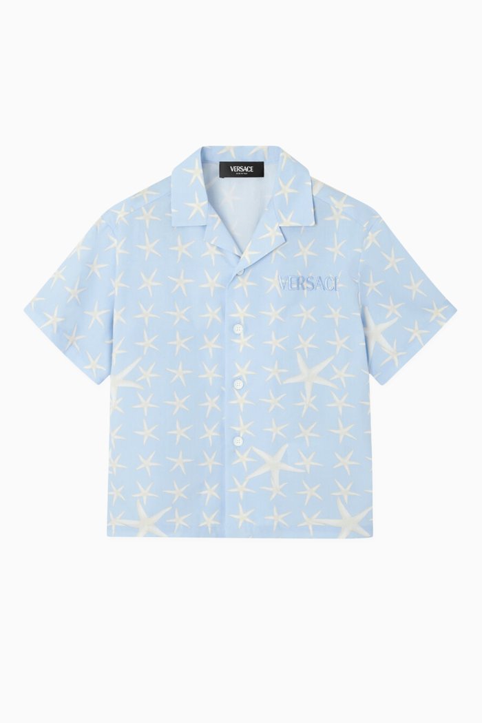 

Stella Marina Shirt in Cotton Poplin, Multicolour