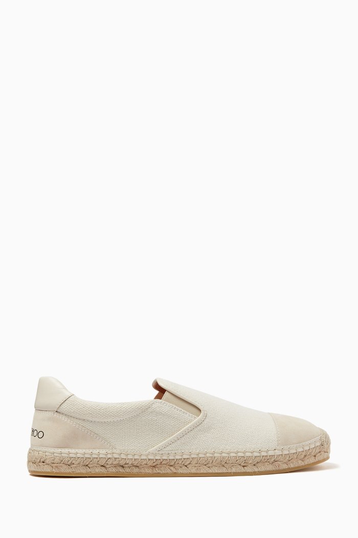 

Ivan Espadrilles in Canvas, White