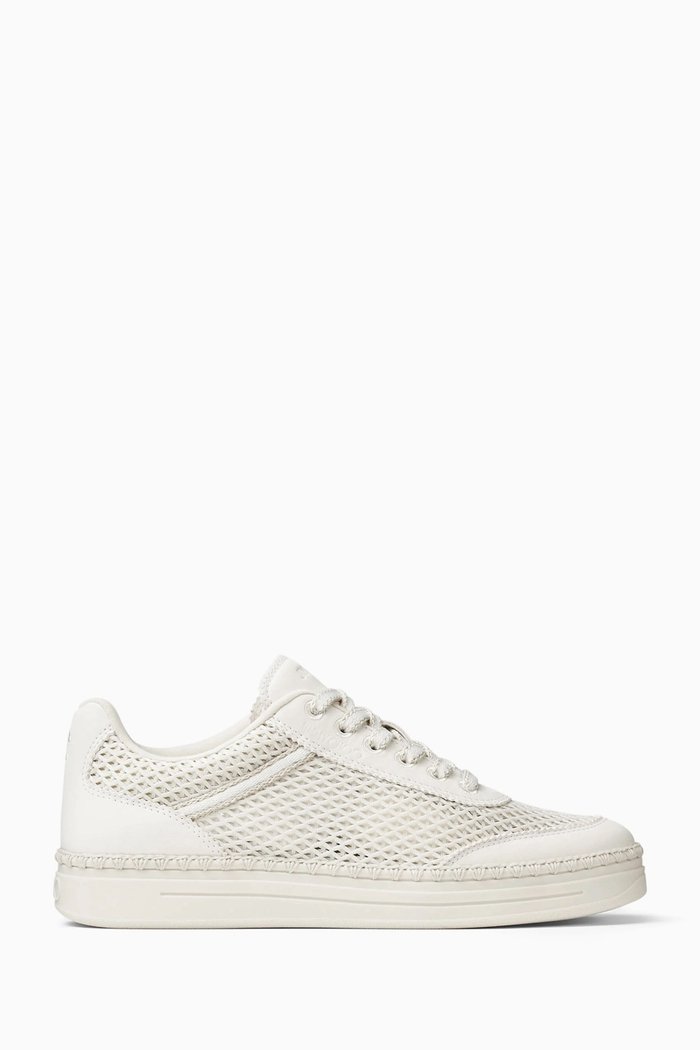 

Rimini/F Sneakers in Mesh and Leather, White