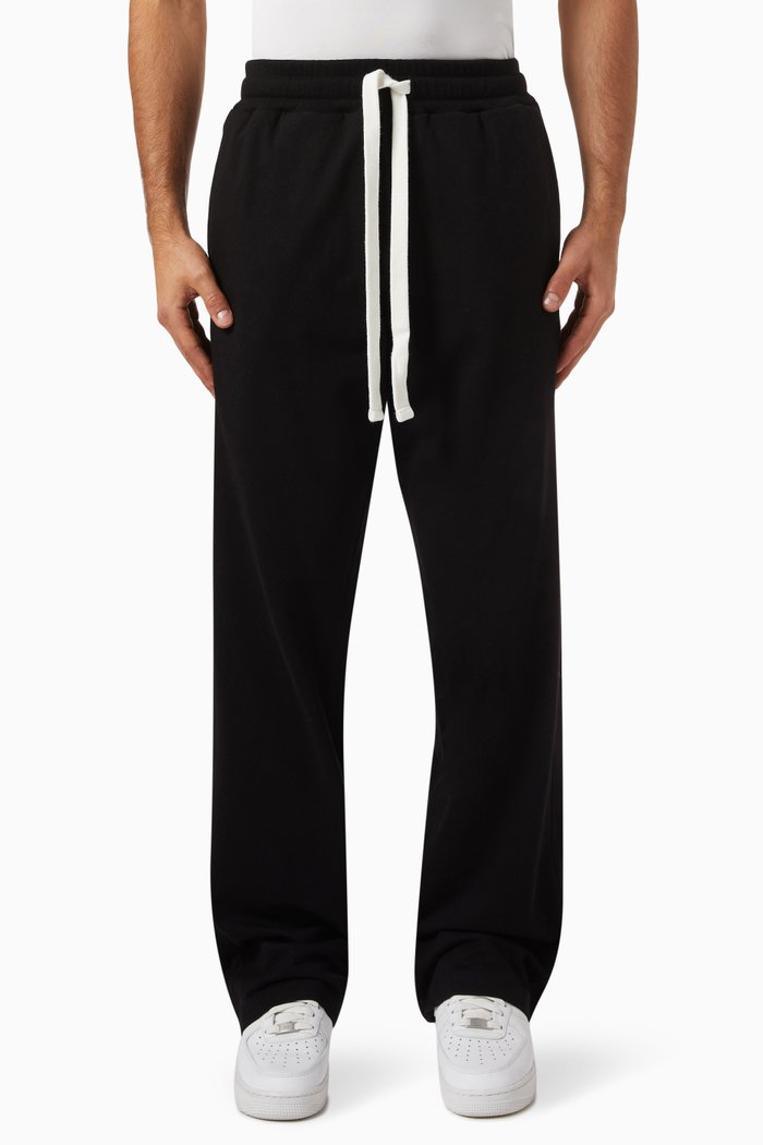 

Lounge Sweatpants in Cotton, Black