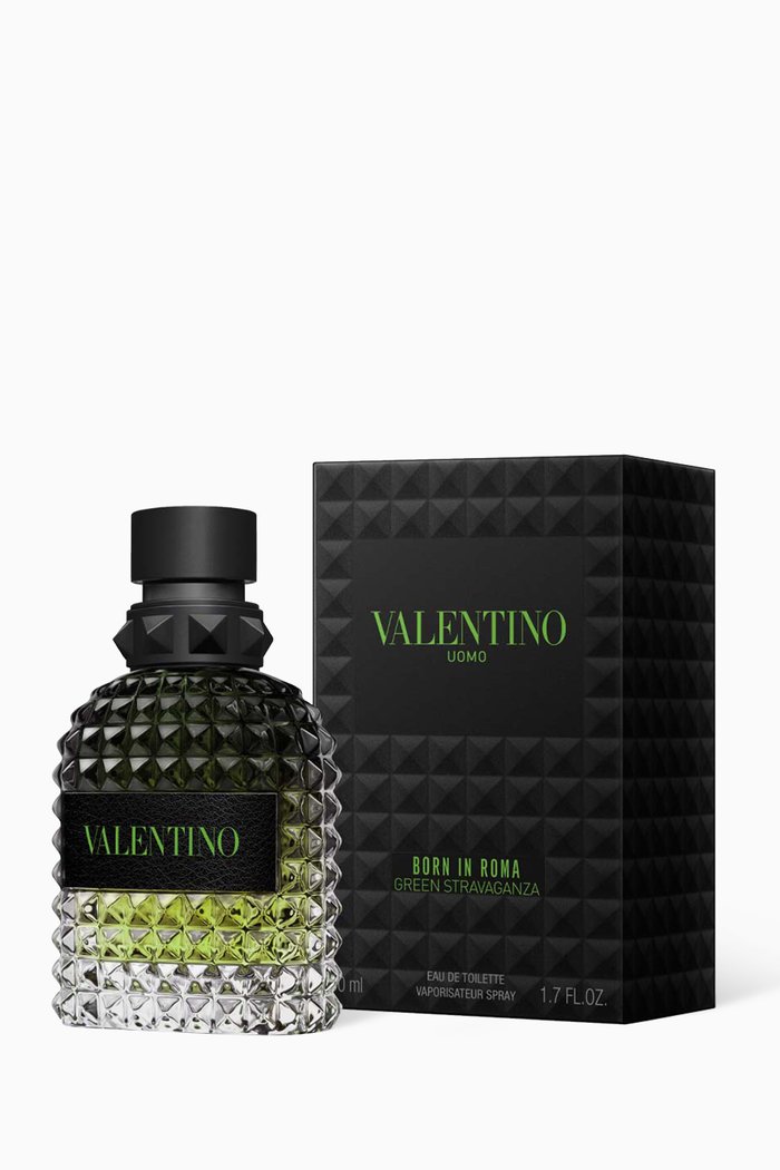 

Born In Roma Uomo Green Eau de Toilette, 50ml, Colourless