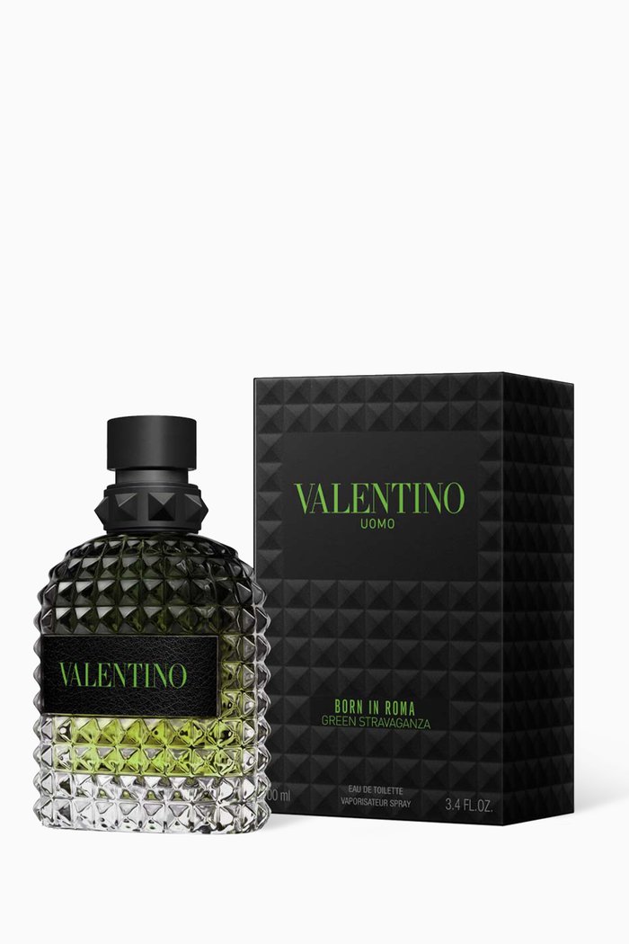 

Born In Roma Uomo Green Eau de Toilette, 100ml, Colourless