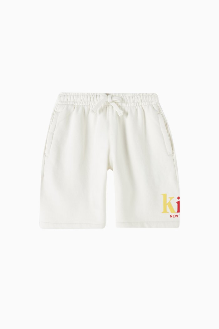 

Logo Nelson Shorts in Cotton, Neutral