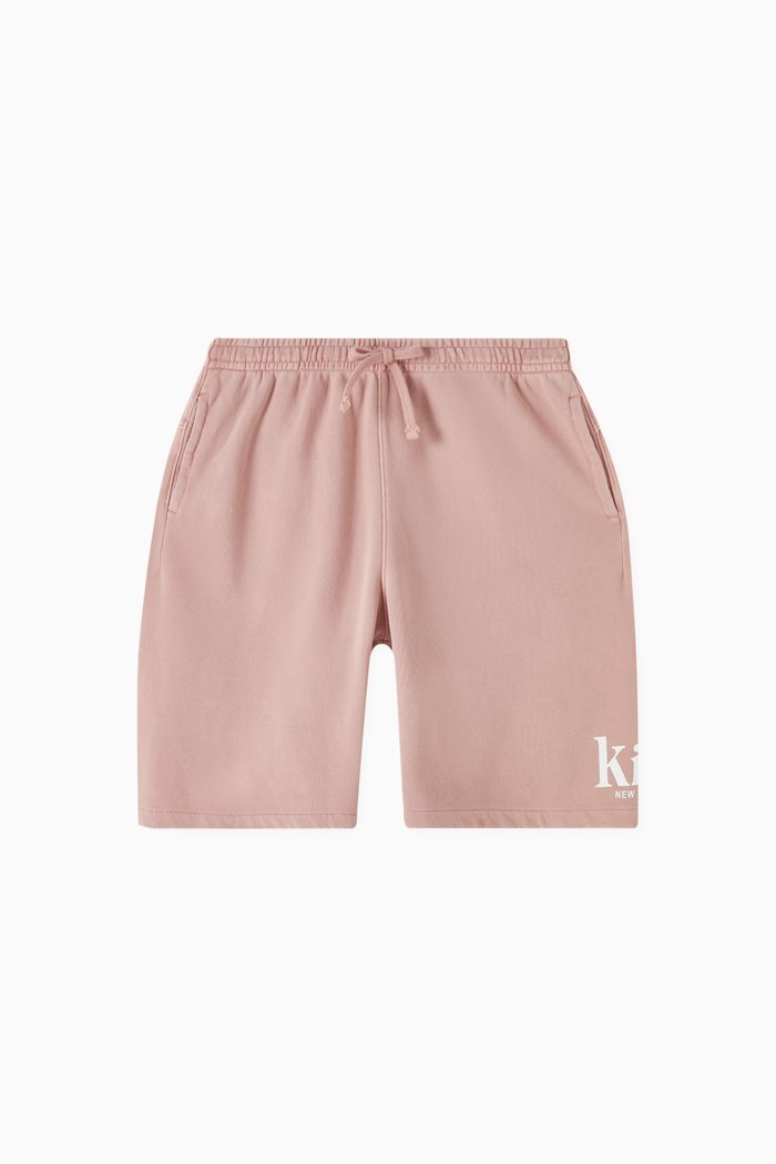 

Logo Nelson Shorts in Cotton, Pink