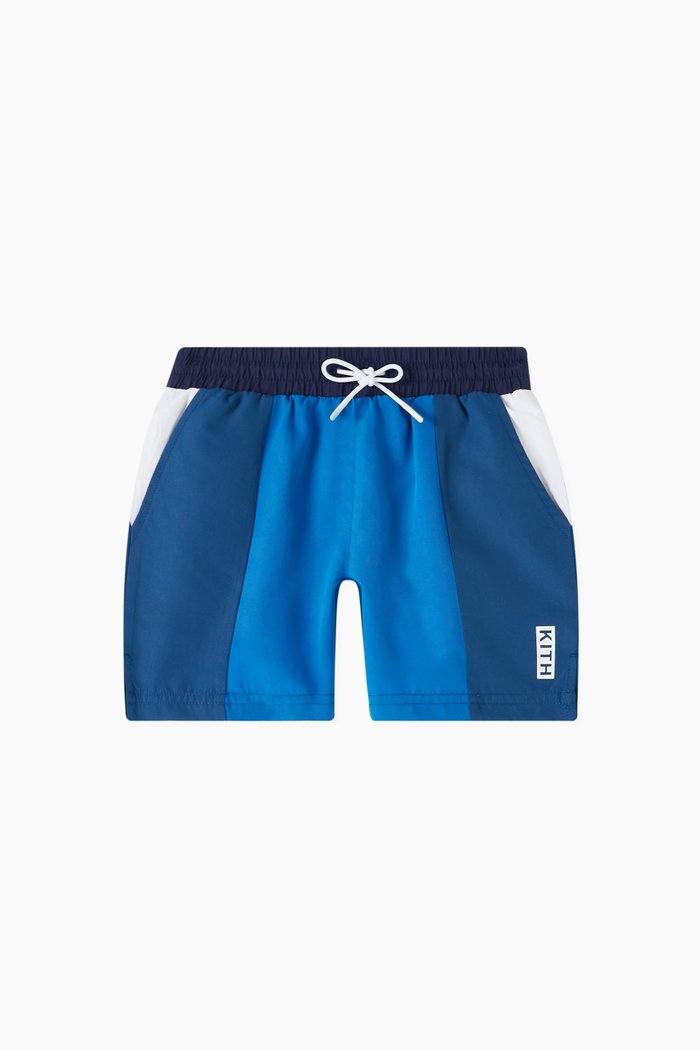 

Colorblock Kai Swim Trunks, Blue