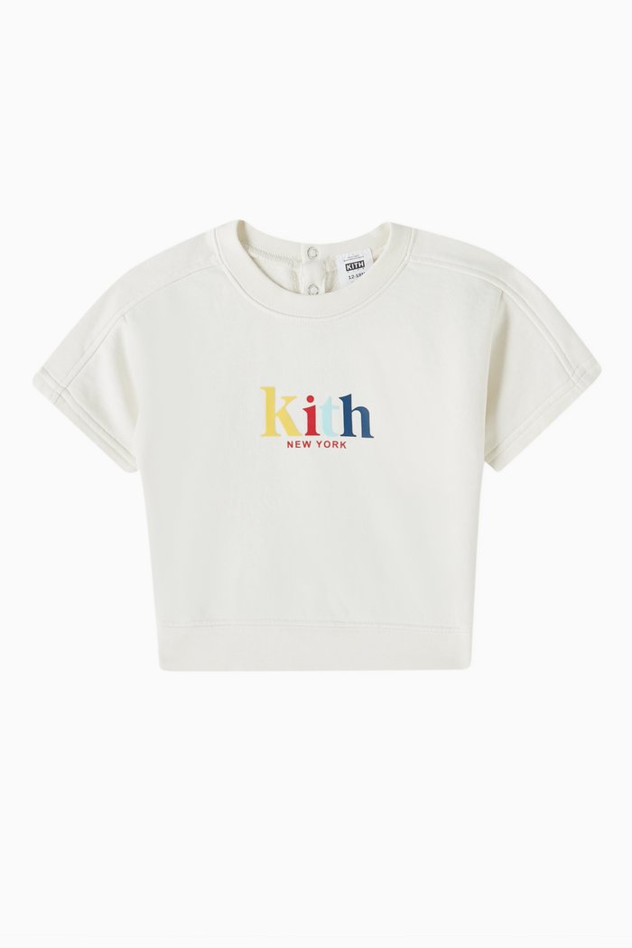 Baby Logo Nelson T-shirt in Cotton, Neutral