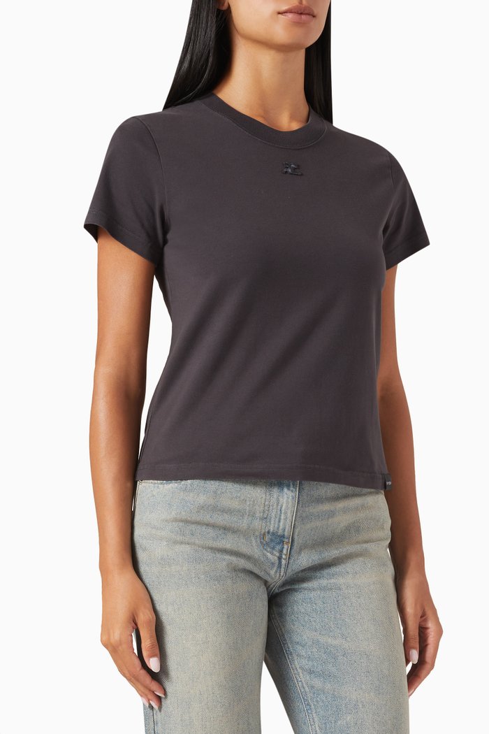 

AC Stonewashed T-shirt in Cotton, Grey