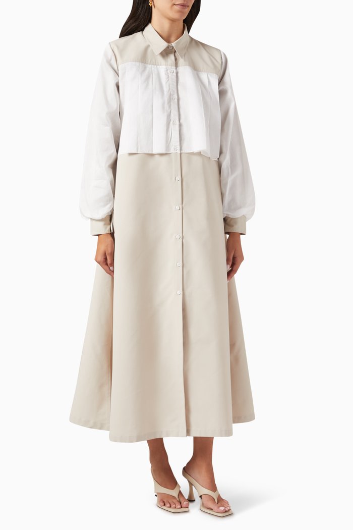 

A-line Coat, Neutral