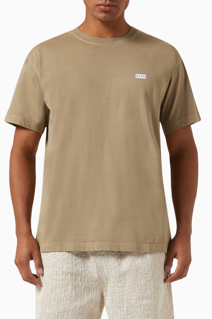 

Lax T-shirt in Cotton, Brown