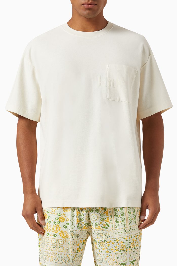 

Quinn T-shirt in Cotton, Neutral