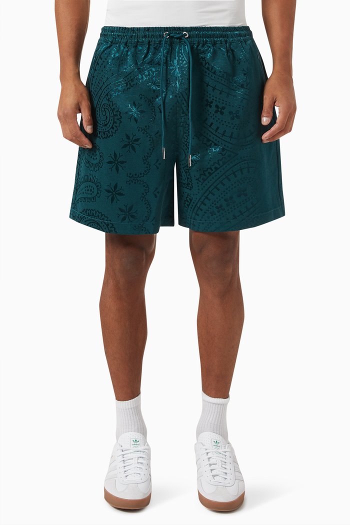 

Cedar Shorts in Jacquard Faille, Multicolour