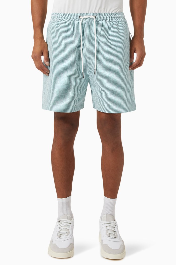 

Active Shorts in Seersucker, Multicolour