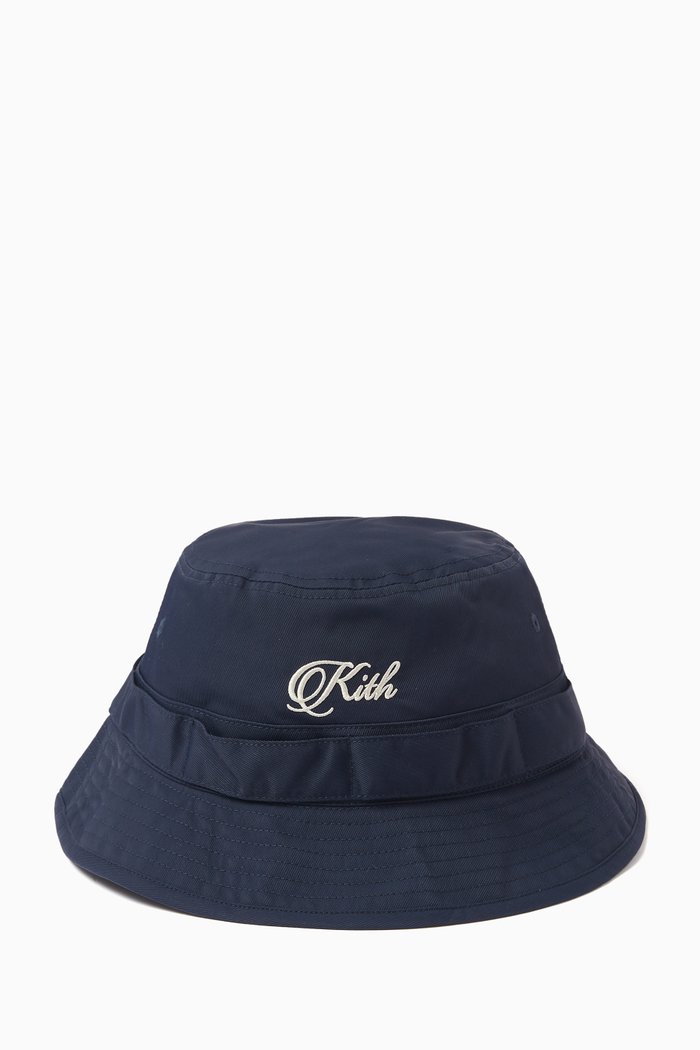 

Clemens Bucket Hat in Nylon Twill, Blue