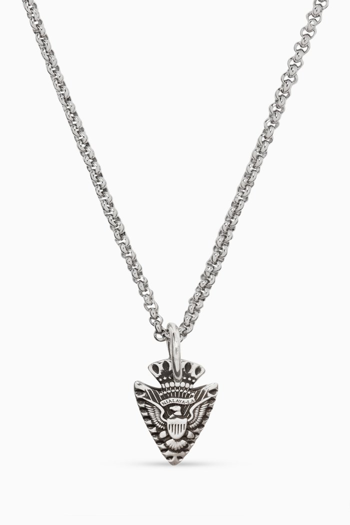 

Arrowhead Necklace in Sterling Silver