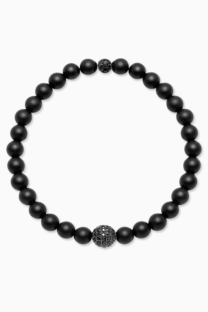 Beaded Bracelet, Black