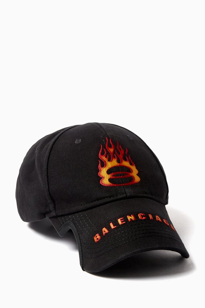 

Burning Unity Cap in Cotton Drill, Black