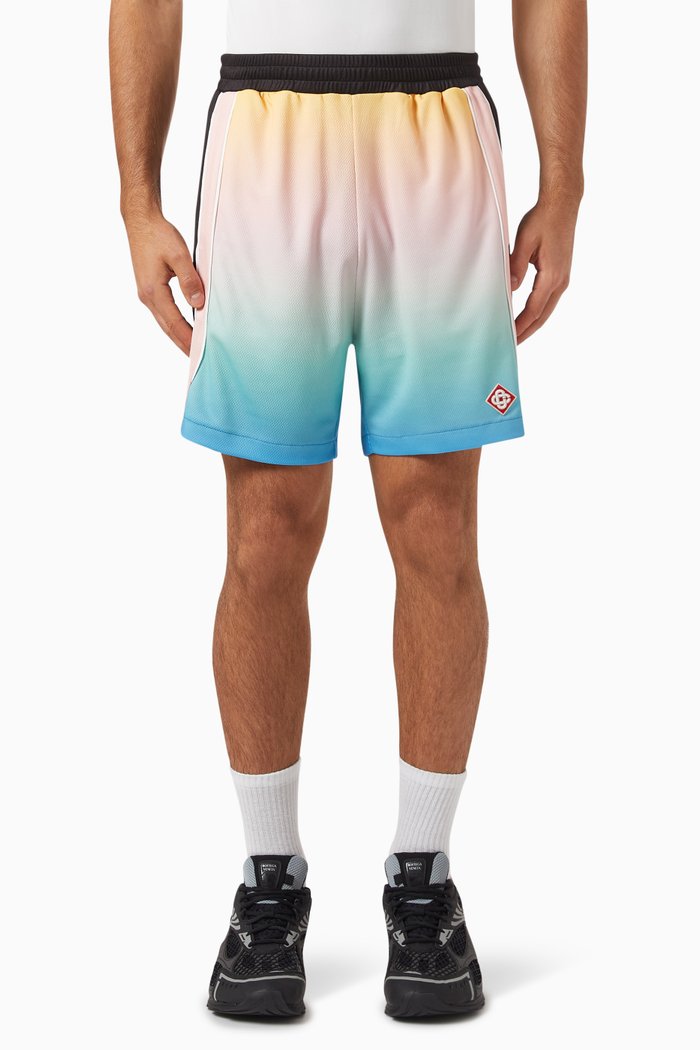 

Gradient Football Shorts, Multicolour