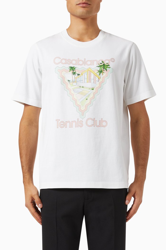 

Maison de Reve Printed T-shirt in Cotton-jersey, White