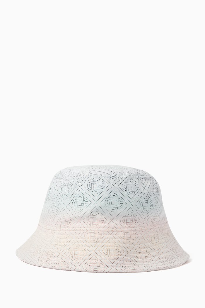 

Laser Cut Gradient Bucket Hat, Multicolour