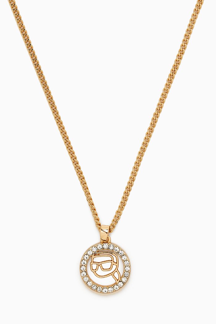 

K/IKONIK 2.0 Pave Necklace, Gold