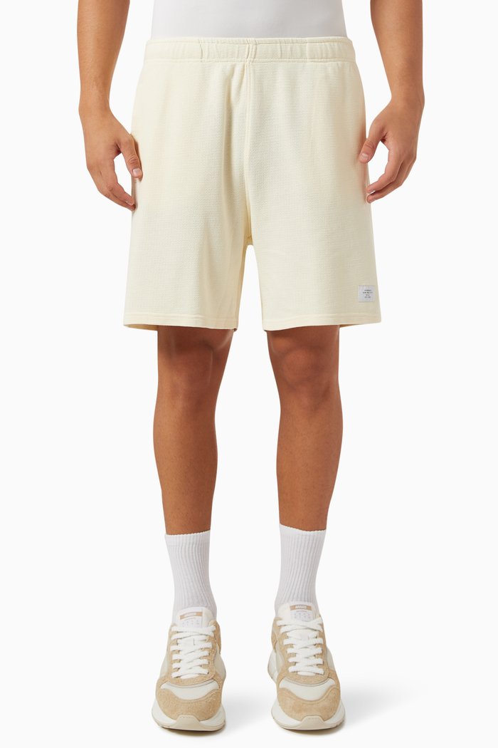 

Austin Sweat Shorts in Cotton Pique, Neutral