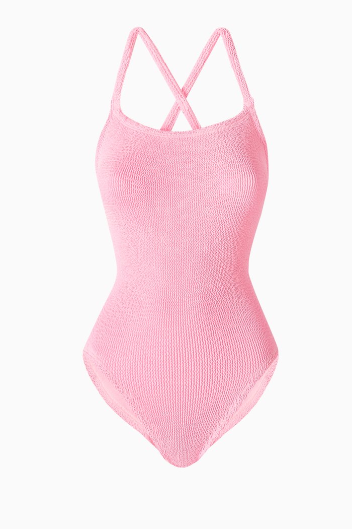 

Bette One-piece Swimsuit in Original Crinkle™, Pink