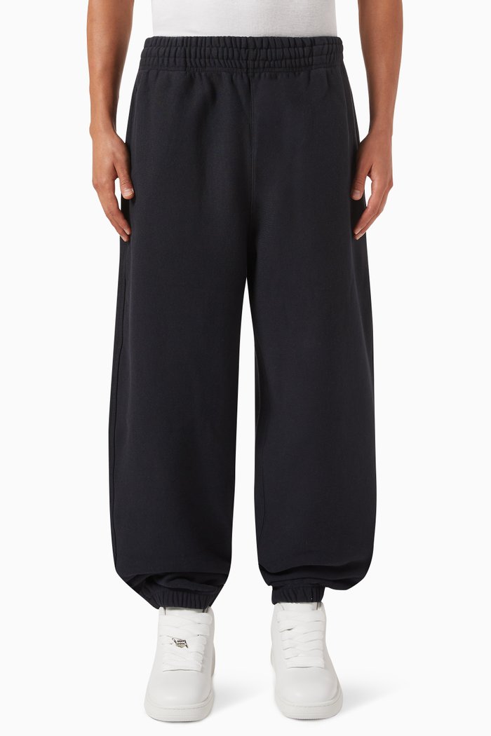 

Equestrian Knight Sweatpants in Cotton, Black
