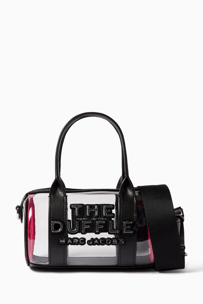 

The Mini Duffle Bag in PVC, Black
