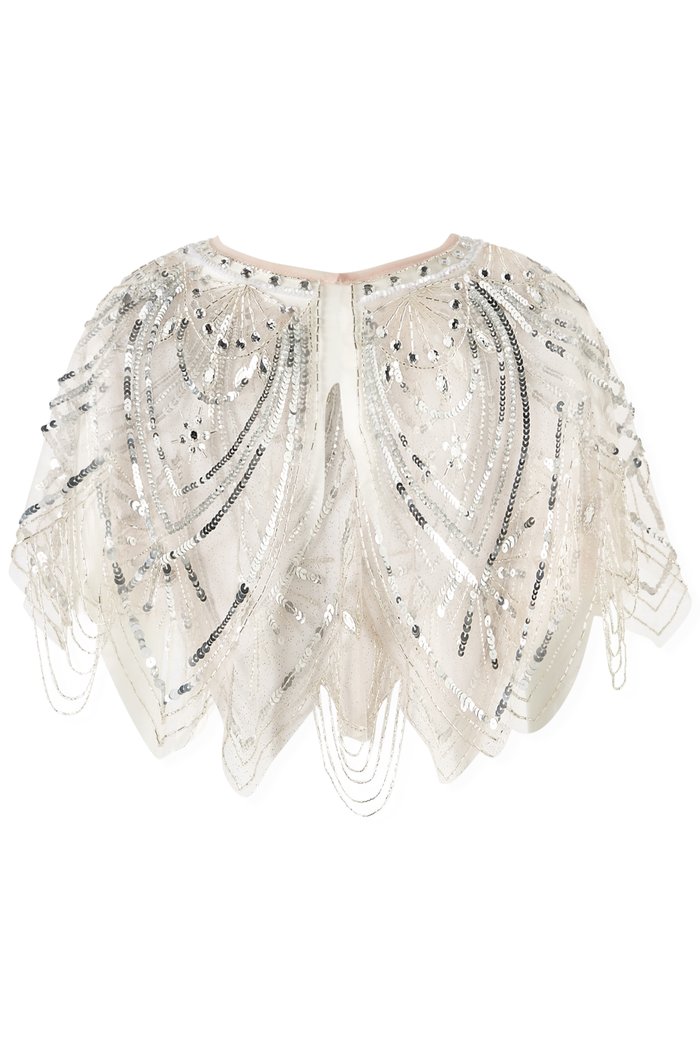 

Snow Angel Cape in Tulle, Pink