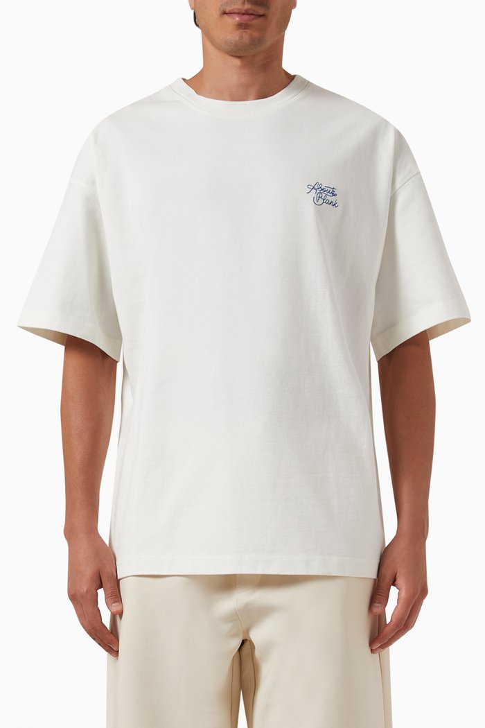 

Stacked Logo T-shirt in Cotton, Neutral