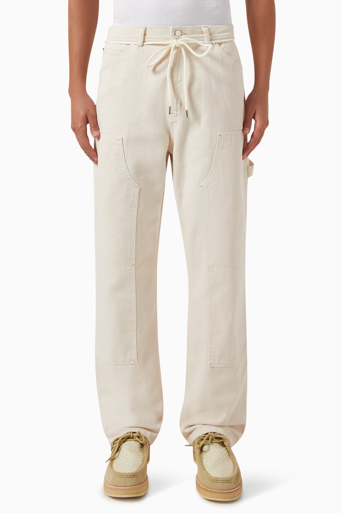 

Straight Leg Carpenter Jeans in Denim, Neutral