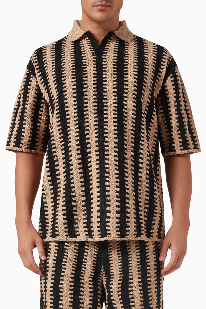 

Keyon Pullover in Crochet, Multicolour