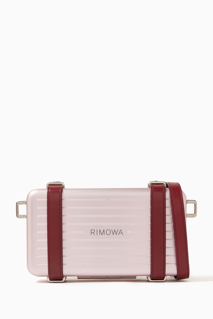 

Dior x Rimowa Personal Utility Case Bag in Metal, Pink