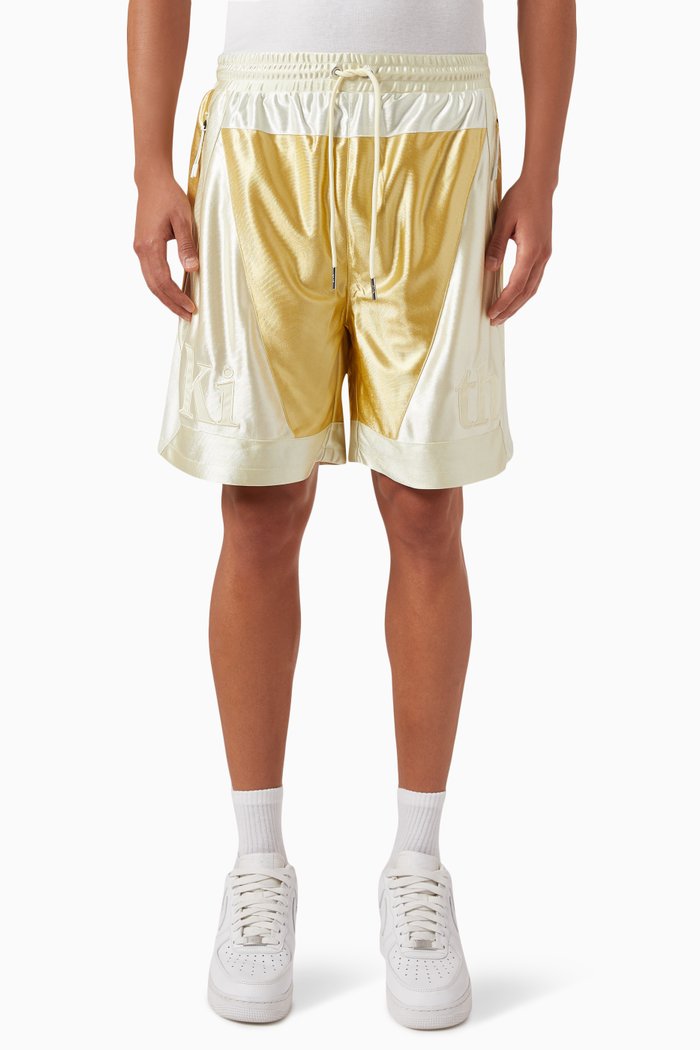 

Turbo Shorts in Faille Jersey, Neutral