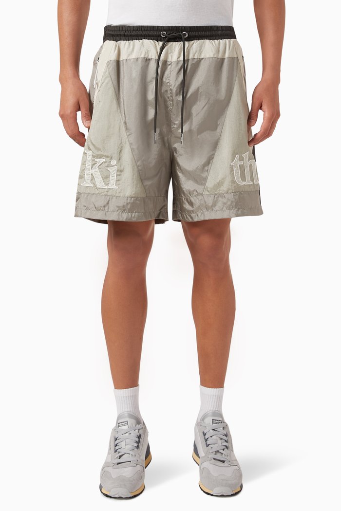 

Washed Turbo Shorts in Nylon, Grey
