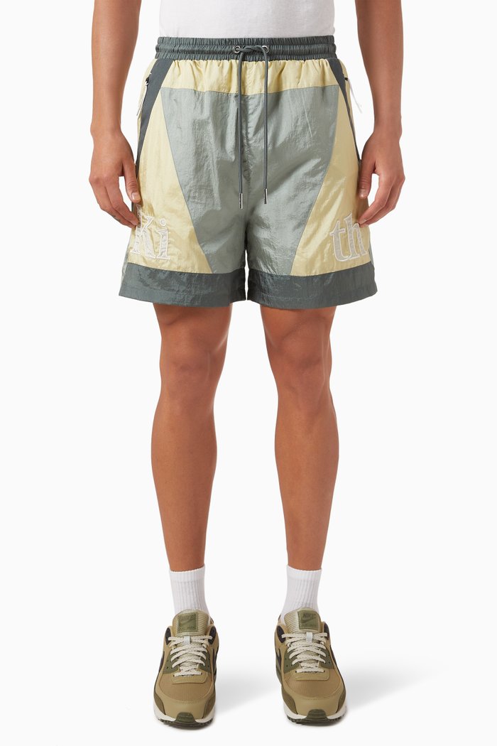 

Washed Turbo Shorts in Nylon, Multicolour